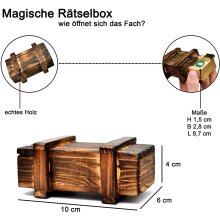 store HD Magische R&auml;tselbox mit einem Geheimfach