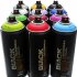 Montana schwarz 400&nbsp;ml beliebtes Farben Set 12&nbsp;Graffiti Street Art Wandbild Spray Paint