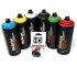 Montana Black Spr&uuml;hdosen Set &ndash; 6 Dosen Grundfarben Schwarz Wei&szlig; Blau Gr&uuml;n Rot Gelb + Ersatzspr&uuml;hk&ouml;pfe - 6 x 400ml Spraydosen Cans Spray Graffiti