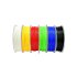 PETG Filament Starterkit Wei&szlig;, Rot, Gelb, Gr&uuml;n, Blau &amp; Schwarz (6 x 0,33 kg) 1.75mm