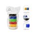 PETG Filament Starterkit Wei&szlig;, Rot, Gelb, Gr&uuml;n, Blau &amp; Schwarz (6 x 0,33 kg) 1.75mm