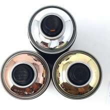 Montana Black Spr&uuml;hdosen Set, Gold + Silber + Copper Chrom-Farben + 10 Ersatzspr&uuml;hk&ouml;pfe - 3 x 400ml