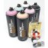 Montana Black Spr&uuml;hdosen Frauenpower Set + Ersatzspr&uuml;hk&ouml;pfe - Graffiti Street Art 6 x 400 ml