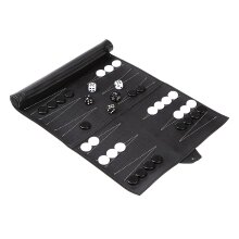 NATUMO - Backgammon Reisespiel, klassisches Brettspiel mit W&uuml;rfel &amp; Spielsteinen