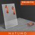 NATUMO&reg; Saugheber [2er Set] - Glassauger mit 100kg Tragkraft - Vakuumheber mit ergonomischen &amp; rutschfesten Griffen f&uuml;r Fliesen, M&ouml;bel, Glas, Laminat, Vinyl &amp; Terrassenplatten [Orange]