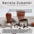 NATUMO Espresso Tamper  mit Holzgriff, Siebtr&auml;ger Zubeh&ouml;r, Kaffe Tamper Set Holz mit Tampermatte - verschiedene Gr&ouml;&szlig;en